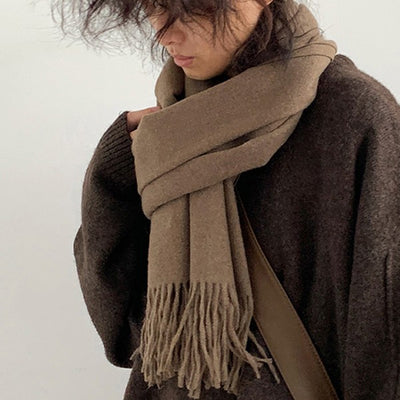 Bufanda Retro para Parejas en Cashmere Suave y Cálida - Image 10