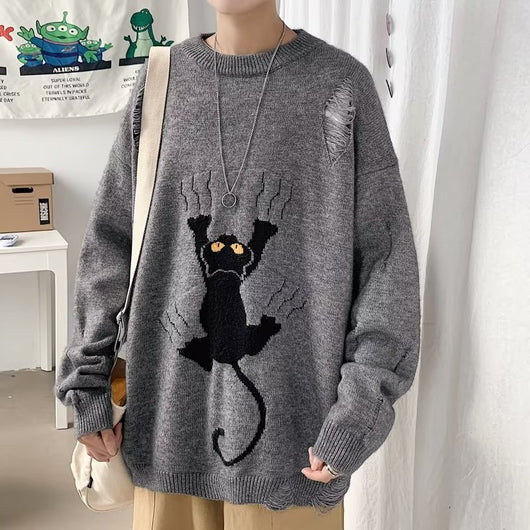 Suéter Holgado Estampado con Diseño Relajado - Image 13