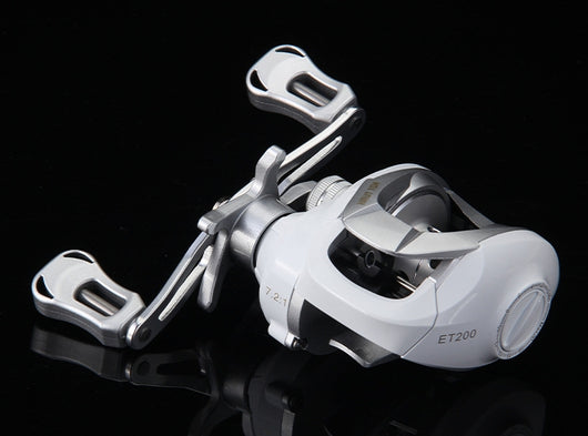 Carrete de Pesca Baitcasting Micro Blanco - Alta Velocidad y Precisión - Image 12