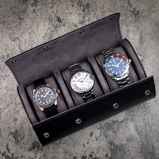 Estuche de Cuero para Reloj de Viaje - Elegancia y Protección para Hombre y Mujer - Image 37