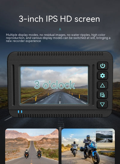 Grabadora Dashcam Moto 4K con GPS y Resistencia al Agua - Image 7