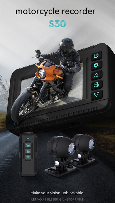 Grabadora Dashcam Moto 4K con GPS y Resistencia al Agua - Image 8