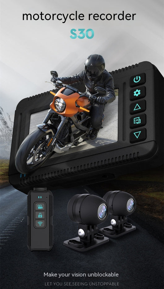 Grabadora Dashcam Moto 4K con GPS y Resistencia al Agua - Image 8