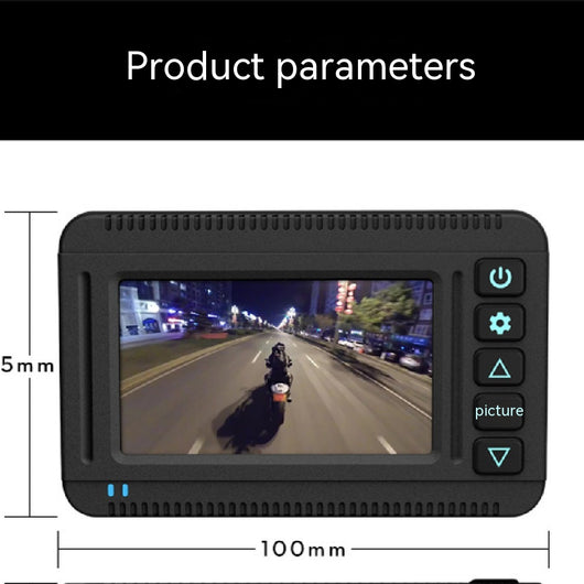 Grabadora Dashcam Moto 4K con GPS y Resistencia al Agua - Image 10