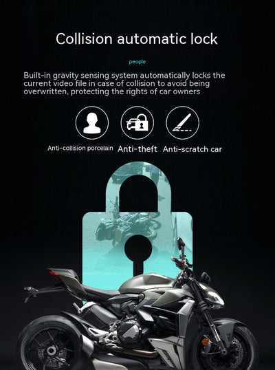 Grabadora Dashcam Moto 4K con GPS y Resistencia al Agua - Image 13