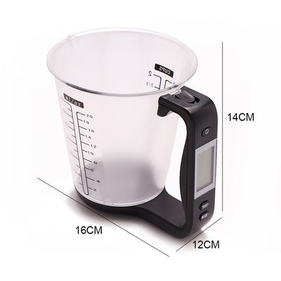 Báscula Digital 2 en 1 con Taza Medidora Integrada - Image 15
