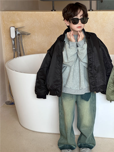 Chaqueta Uniforme de Béisbol Piloto para Niños - Image 49