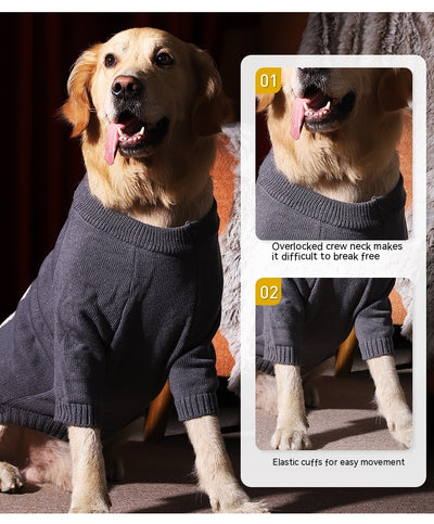 Suéter Térmico Grueso para Perros Grandes - Abrigo de Invierno - Image 31