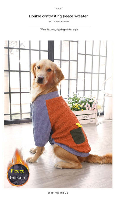 Suéter Térmico para Perros Grandes - Abrigo Invernal Grueso - Image 32