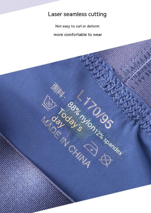 Bóxers para Hombre de Seda de Hielo para Verano - Estilo Simple y Creativo - Image 43