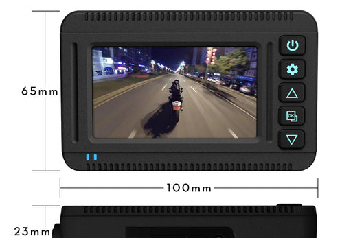 Grabadora Dashcam Moto 4K con GPS y Resistencia al Agua - Image 15