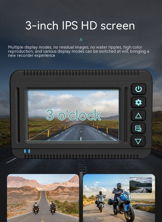 Grabadora Dashcam Moto 4K con GPS y Resistencia al Agua - Image 17