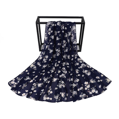 Pañuelo Estampado Chifón Malayo Indonesio para Mujer - Image 53