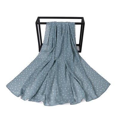 Pañuelo Estampado Chifón Malayo Indonesio para Mujer - Image 57