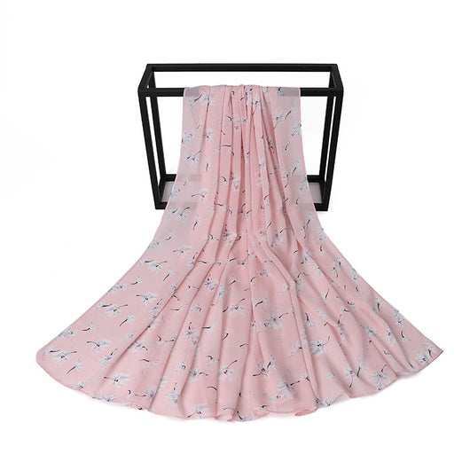 Pañuelo Estampado Chifón Malayo Indonesio para Mujer - Image 79