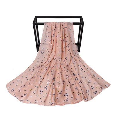 Pañuelo Estampado Chifón Malayo Indonesio para Mujer - Image 82
