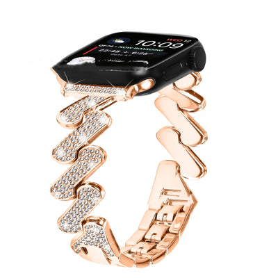 Correa de Reloj Inteligente con Diamantes Incrustados - Image 10