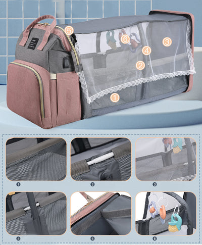 Mochila Térmica para Mamá con Gran Capacidad - Bolsa Aislante para Biberones y Alimentos - Image 17