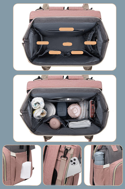 Mochila Térmica para Mamá con Gran Capacidad - Bolsa Aislante para Biberones y Alimentos - Image 20