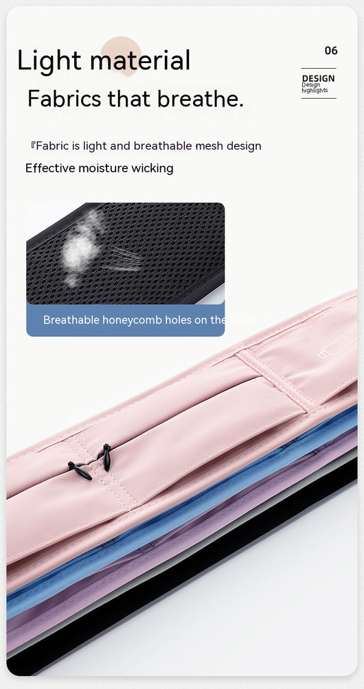 Riñonera Invisible Multifuncional para Correr con Bolsillo para Celular - Image 19