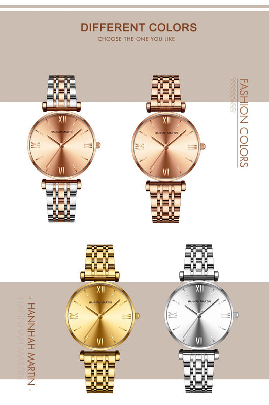 Reloj de Acero Inoxidable para Mujer - Diseño Minimalista - Image 23