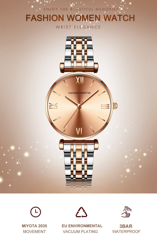 Reloj de Acero Inoxidable para Mujer - Diseño Minimalista - Image 24