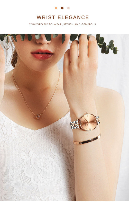 Reloj de Acero Inoxidable para Mujer - Diseño Minimalista - Image 25