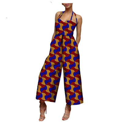 Mono sin Mangas de Algodón para Mujer - Estilo Africano - Image 27