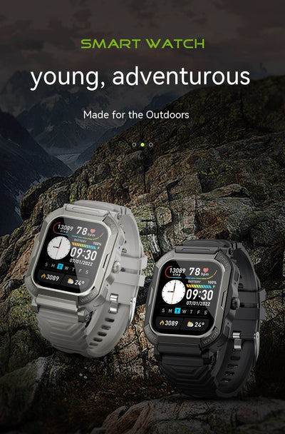Reloj Deportivo Inteligente Resistente al Agua con Llamadas Bluetooth y Monitor Cardíaco - Image 10