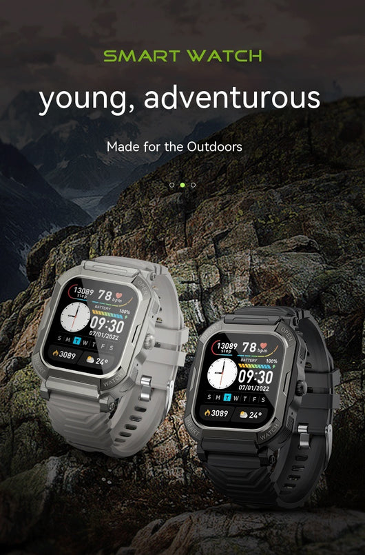 Reloj Deportivo Inteligente Resistente al Agua con Llamadas Bluetooth y Monitor Cardíaco - Image 10