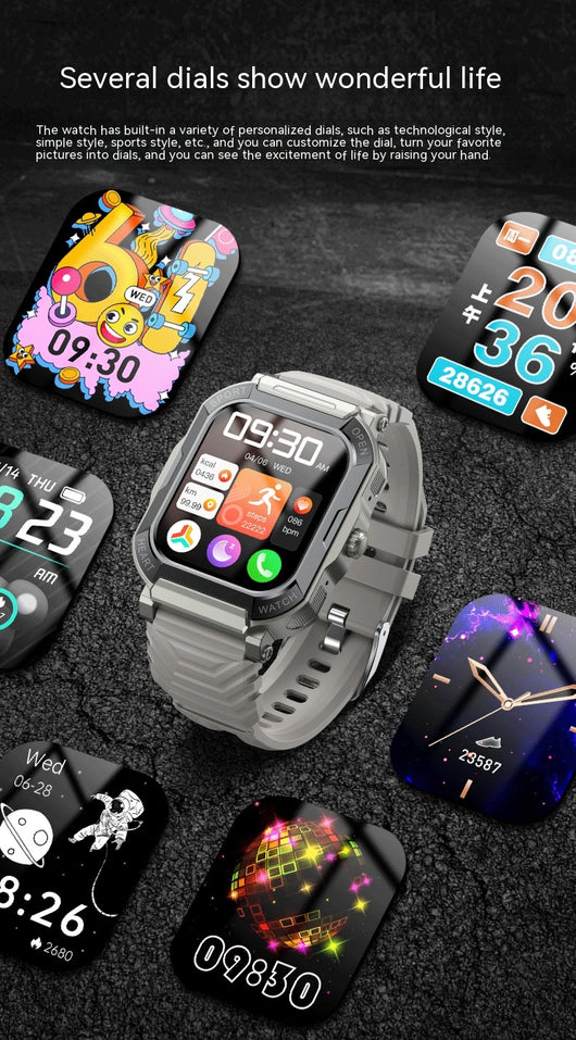 Reloj Deportivo Inteligente Resistente al Agua con Llamadas Bluetooth y Monitor Cardíaco - Image 17