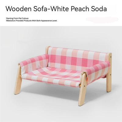 Cama de Madera Desmontable para Mascotas con Casa para Perro Lavable - Image 10