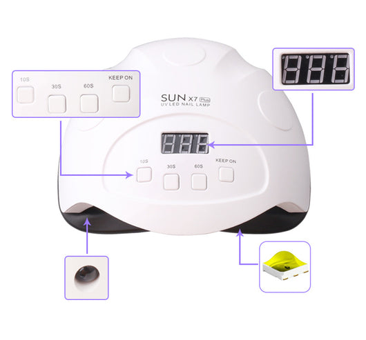 Lámpara LED de Fotopolimerización 90W con 42 Accesorios y Temporizador - Image 23