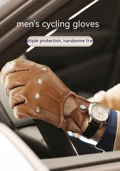 Guantes de Cuero Auténtico Transpirable para Fitness - Image 10