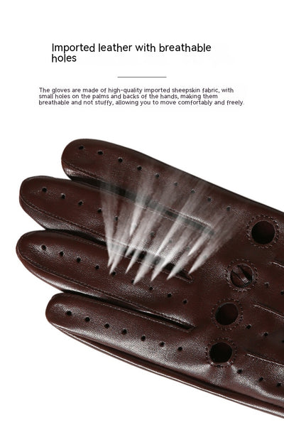 Guantes de Cuero Auténtico Transpirable para Fitness - Image 14