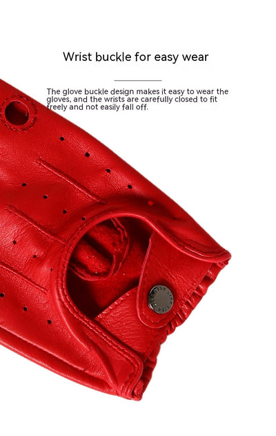 Guantes de Cuero Auténtico Transpirable para Fitness - Image 15