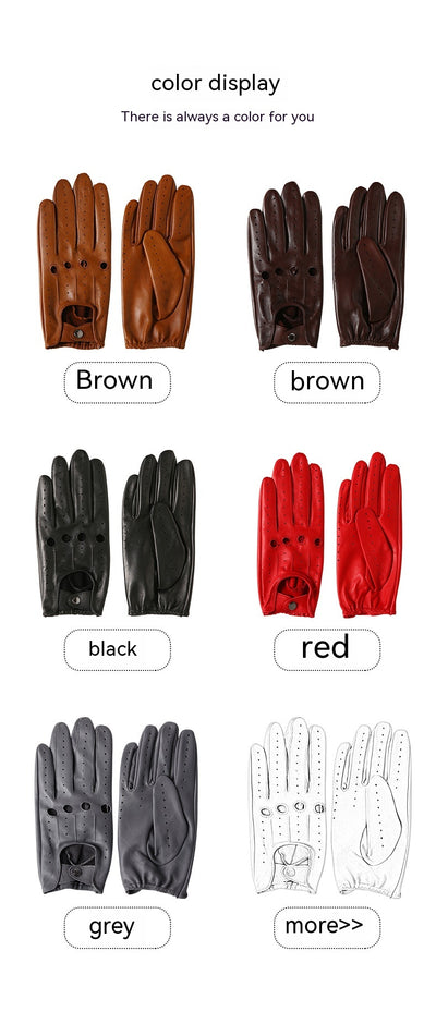 Guantes de Cuero Auténtico Transpirable para Fitness - Image 16