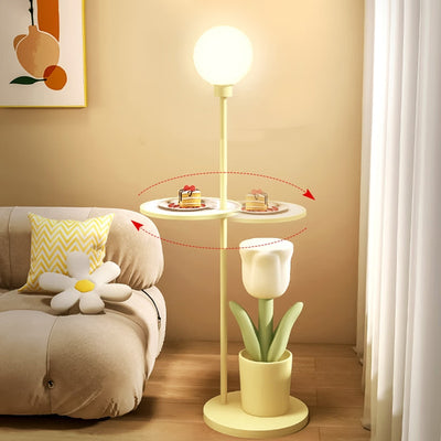 Lámpara de Piso Tulipán para Dormitorio Infantil - Image 9