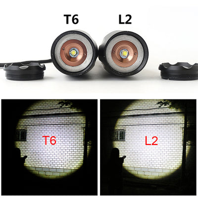 Linterna Táctica Recargable Ultra Potente - Impermeable para Defensa y Aventura - Image 14