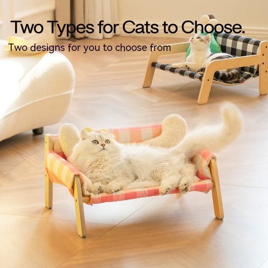 Cama de Madera Desmontable para Mascotas con Casa para Perro Lavable - Image 24