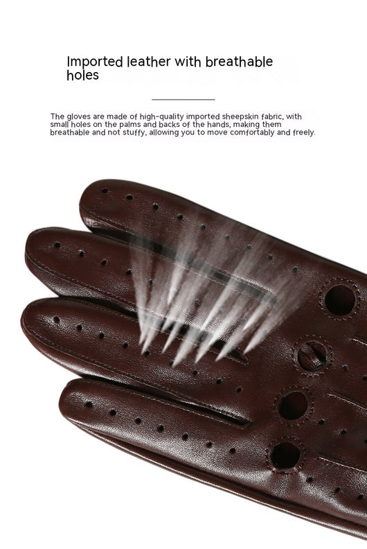 Guantes de Cuero Auténtico Transpirable para Fitness - Image 23