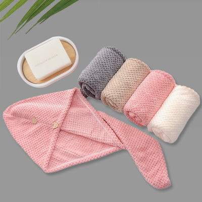 Gorro Secador de Cabello Piña Grid Terciopelo Coral - Image 17