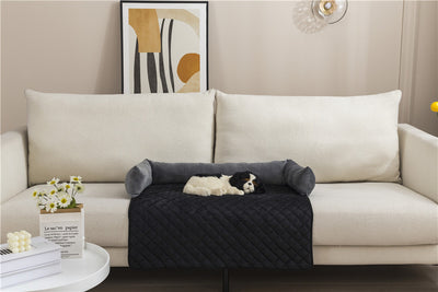 Sofá Cama para Perros Grandes - Cojín Térmico Ortopédico con Protector de Muebles - Image 26