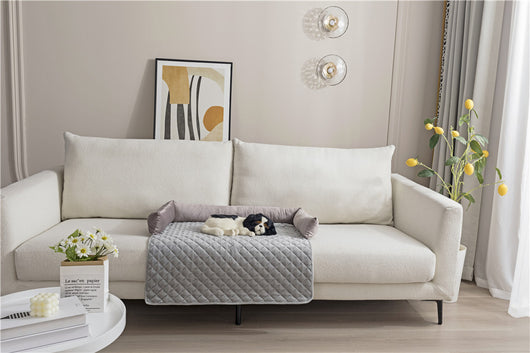 Sofá Cama para Perros Grandes - Cojín Térmico Ortopédico con Protector de Muebles - Image 34