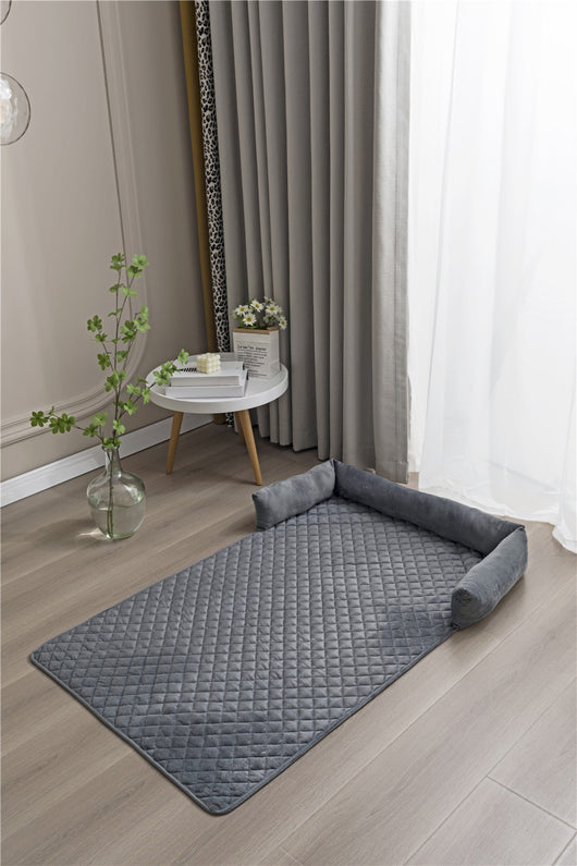 Sofá Cama para Perros Grandes - Cojín Térmico Ortopédico con Protector de Muebles - Image 38