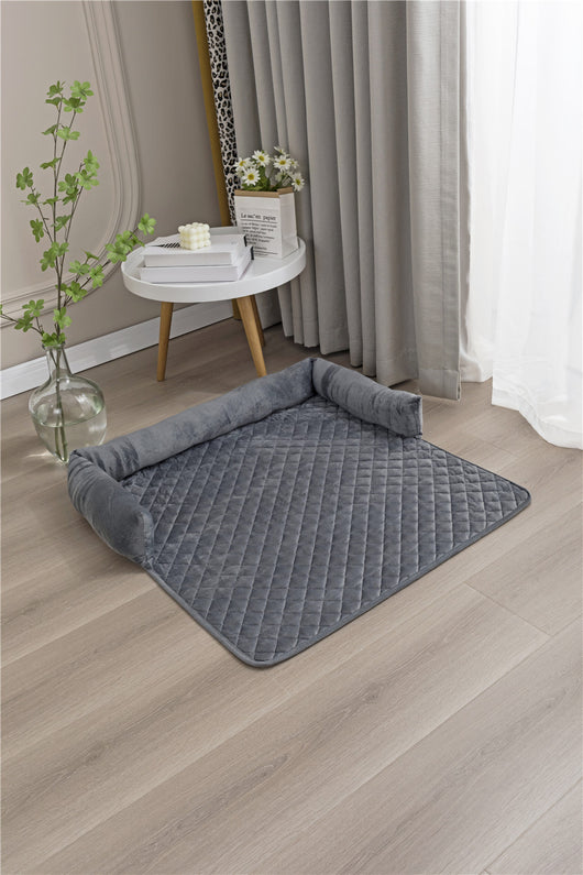 Sofá Cama para Perros Grandes - Cojín Térmico Ortopédico con Protector de Muebles - Image 39