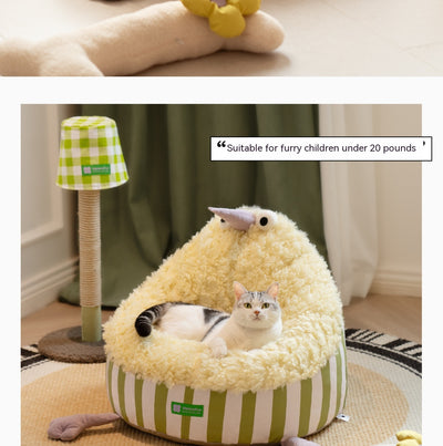 Cama Acogedora para Mascotas - Sofá Nido Cálido para Perros y Gatos - Image 19