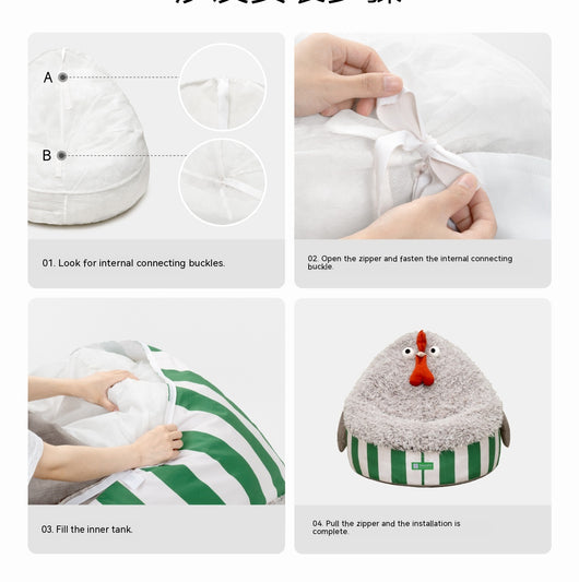 Cama Acogedora para Mascotas - Sofá Nido Cálido para Perros y Gatos - Image 22