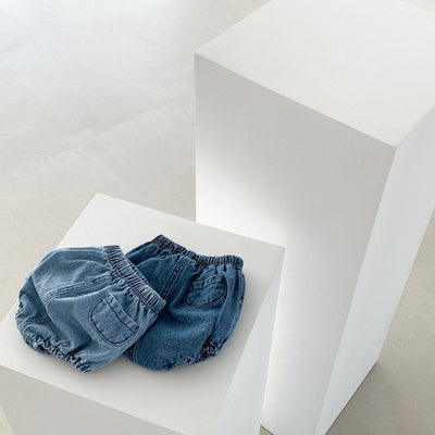 Shorts de Mezclilla Estilo Coreano para Bebé y Niño Pequeño - Image 33