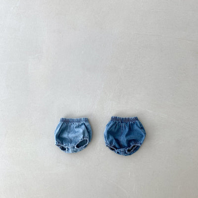 Shorts de Mezclilla Estilo Coreano para Bebé y Niño Pequeño - Image 40